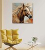 Horse Canvas Pine Wood 24x24 Art Print