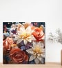 Floral Canvas Pine Wood 24x24 Art Print