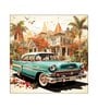 Fiat Canvas Pine Wood 24x24 Art Print
