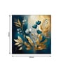 Leaves Under Water Canvas Pine Wood 24x24 Art Print