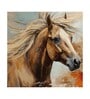 Horse Canvas Pine Wood 24x24 Art Print