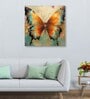Butterfly Canvas Pine Wood 24x24 Art Print