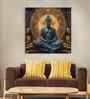 Buddha Canvas Pine Wood 24x24 Art Print