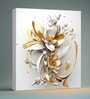 Floral Canvas Pine Wood 24x24 Art Print