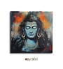 Lord Shiva Canvas Pine Wood 24x24 Art Print