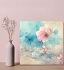 Floral Canvas Pine Wood 24x24 Art Print