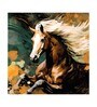 Horse Canvas Pine Wood 24x24 Art Print