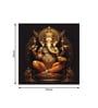 Lord Ganesha Canvas Pine Wood 24x24 Art Print