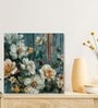 Floral Canvas Pine Wood 24x24 Art Print