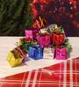 Multicolour Plastic (Pack of 24) Christmas Tree Hanging Props Box