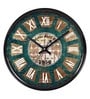 Multicolor Plastic Analog Wall Clock