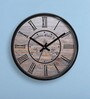 Multicolor Plastic Analog Wall Clock