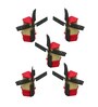 Multicolour Plastic Miniature Garden Toy Windmill Showpiece