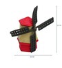 Multicolour Plastic Miniature Garden Toy Windmill Showpiece