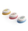Multicolour Plastic Stylish Soap Dish (Set of 3)