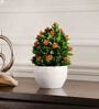 Multicolour Polyester and Plastic Artificial Plants