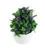 Multicolour Polyester and Plastic Artificial Plants