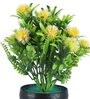 Multicolour Polyester and Plastic Artificial Plants