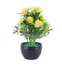 Multicolour Polyester and Plastic Artificial Plants