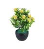 Multicolour Polyester and Plastic Artificial Plants