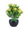 Multicolour Polyester and Plastic Artificial Plants
