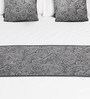 Polyester Bed Runner with 2 Cushion Covers