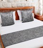 Polyester Bed Runner with 2 Cushion Covers
