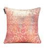 Multicolour Chenille Ethnic Motif 16x16 inches Cushion Cover (2Pc)