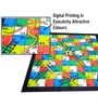 Multicolour Big Snake & Ladder Polyester 4 X 4 Feet Kids Playmat