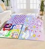 Multicolour Unicorn Jumbo Polyester 4 X 4 Feet Kids Playmat