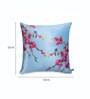 Polyester Floral Pattern 16x16 Inch Cushion Covers (Set Of 2)