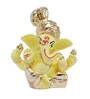 Multicolour Polyresin 2.9 Inches Mini Ganesha Idol