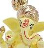 Multicolour Polyresin 2.9 Inches Mini Ganesha Idol