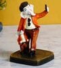 Multicolour Polyresin Lord Ganesha Taking Selfie With Mushak Idol