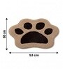 Multicolour Puppy Paw 24x21 Inches Anti Skid Shape Rug