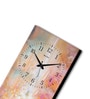 Multicolour Rectangle 24 Inches Wooden Wall Clock (Buddha)