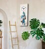 Multicolour Rectangle 24 Inches Wooden Wall Clock