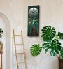 Multicolour Rectangle 24 Inches Wooden Wall Clock (Abstract)