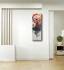 Multicolour Rectangle 24 Inches Wooden Wall Clock