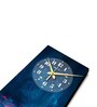 Multicolour Rectangle 24 Inches Wooden Wall Clock (Lord Ganesh)