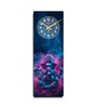 Multicolour Rectangle 24 Inches Wooden Wall Clock (Lord Ganesh)