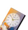 Multicolour Rectangle 24 Inches Wooden Wall Clock (Swan)