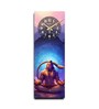 Multicolour Rectangle 24 Inches Wooden Wall Clock (Hanuman)