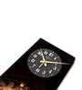 Multicolour Rectangle 24 Inches Wooden Wall Clock (Ganesha)