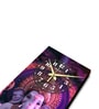 Multicolour Rectangle 24 Inches Wooden Wall Clock (Ganesh)