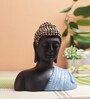 Multicolour Resin 8.5 Inches Buddha Head Idol