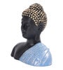 Multicolour Resin 8.5 Inches Buddha Head Idol
