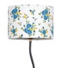Festiva Multicolour Cottan Fabric Shade Club Floor Lamp With Iron Base