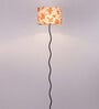 Haytham Multicolour Cottan Fabric Shade Club Floor Lamp With Iron Base