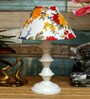 Multicolour Shade Table Lamp With Metal Base
